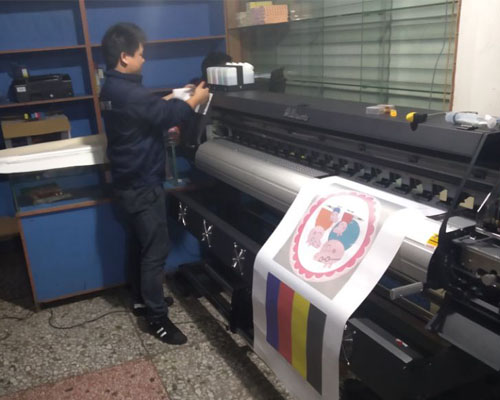 寫真機斷墨怎么辦？登騰技術(shù)工程師教您解決方法